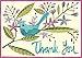 Produktbild Avian Friends Parcel Thank You Notes