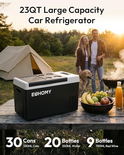Portable Solar Camping Refrigerator