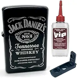 Isqueiro Clássico Jack PR, com vedação anti-evaporação e Refil 60ml