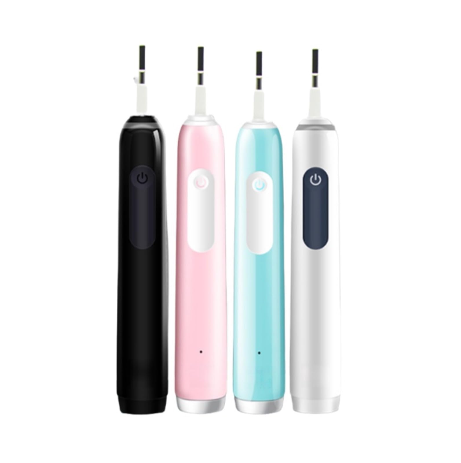 Sostituisci gli accessori del manico dello spazzolino elettrico, compatibile con OralB Pro4(Black Pro4)