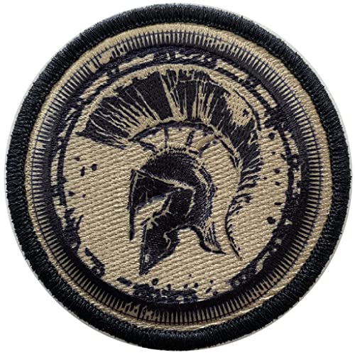 Molon - Helmet - 3" Circle Tactical Morale Patch - Coyote