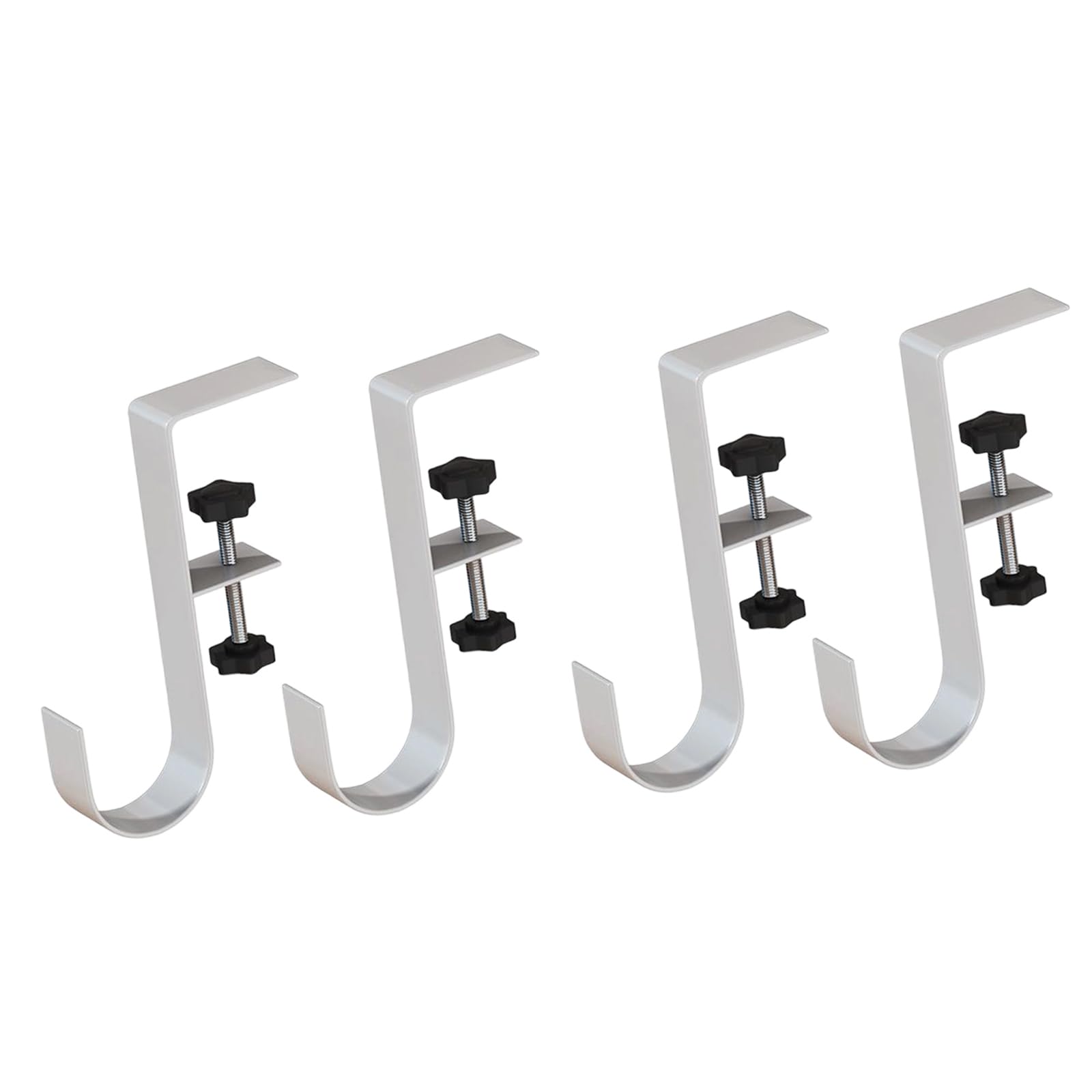 Tsophreniq of 4 Sturdy Iron Ornament Hangers Weather Multipurpose Use Strong Holders Holiday Hooks Christmas Wreath