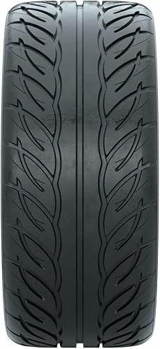 Miniatura 6 de GTW Combo de ruedas y neumáticos para carrito de golf de 14 pulgadas  GTW Specter Ruedas cromadas en neumáticos radiales Fusion GTR 20540-R14