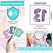 Tuoshei 36 Pcs Concert Merch,13 Temporary Tattoo,13 Tattoo, Hand tattoo, Star Temporary Tattoos, Concert Accessories for Singer Gifts