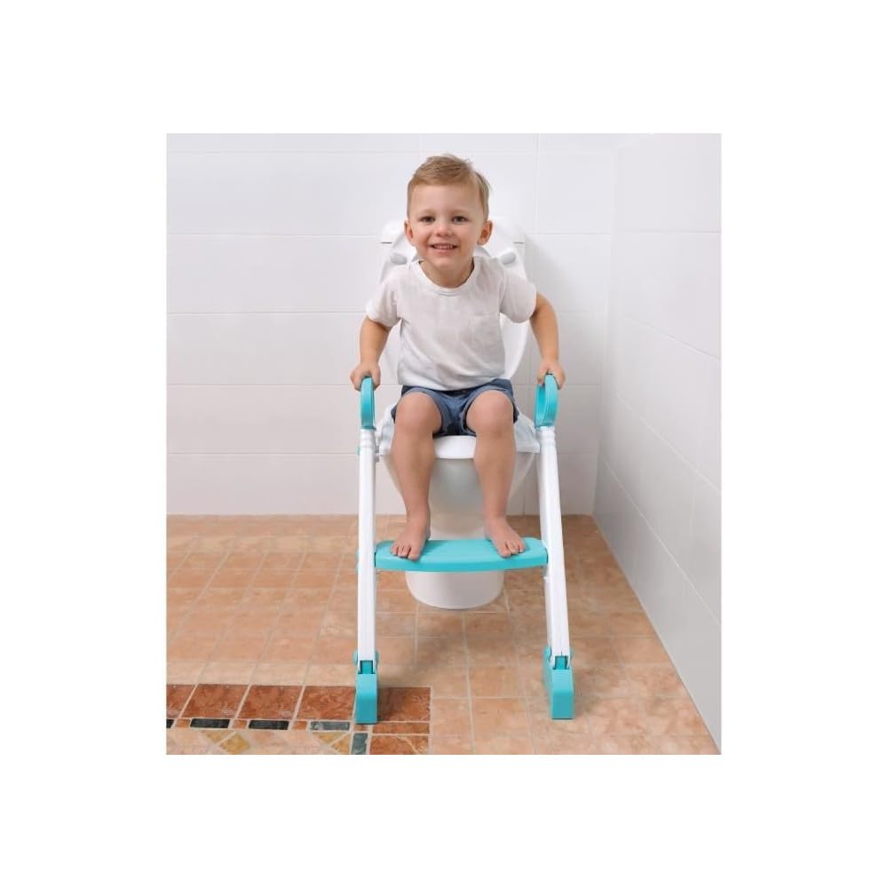 Dreambaby Step-Up Nocnik treningowy nakładka na toaletę - 2-poziomowa regulowana - Aqua-Model G6015