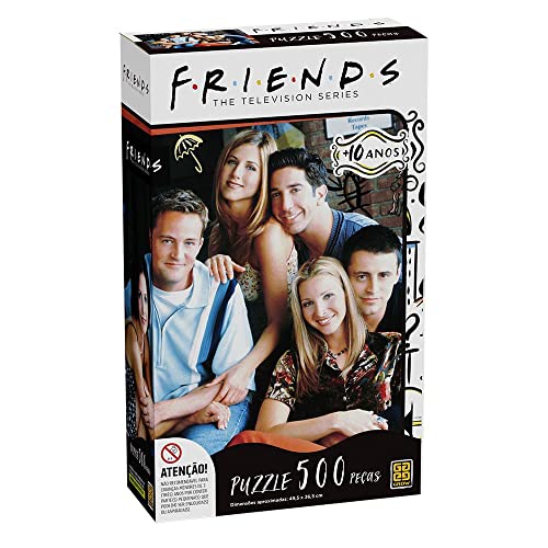Quebra-Cabe&ccedil;a Friends 500 pe&ccedil;as