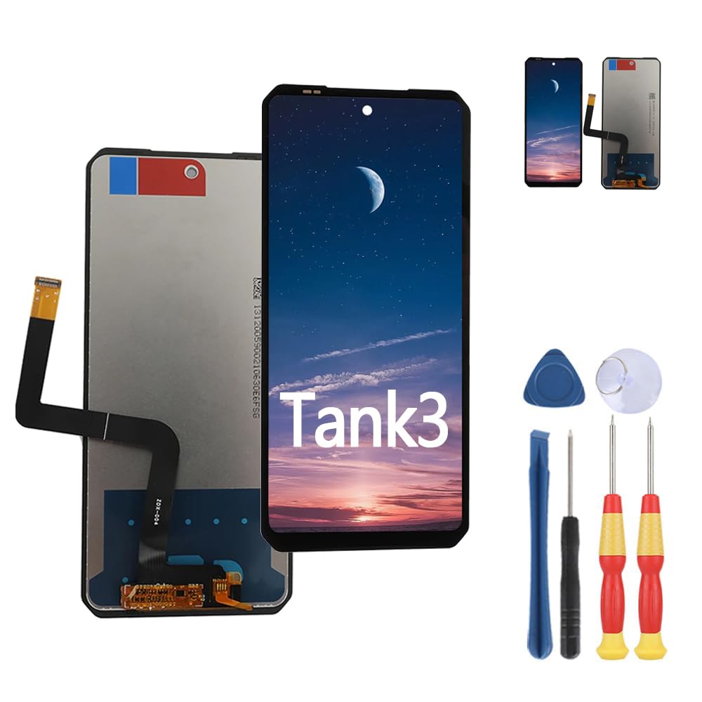 New Display Touch Screen for Unihertz Tank 3 LCD Tank 3 Pro LCD Display Replace Parts with Tools.