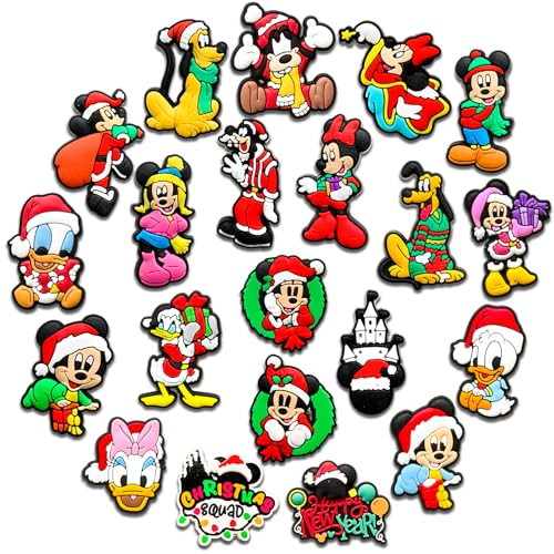 15,20,21Pcs Cartoon Shoe Decoration Charms for Croc Clog Sandals (21pcs)