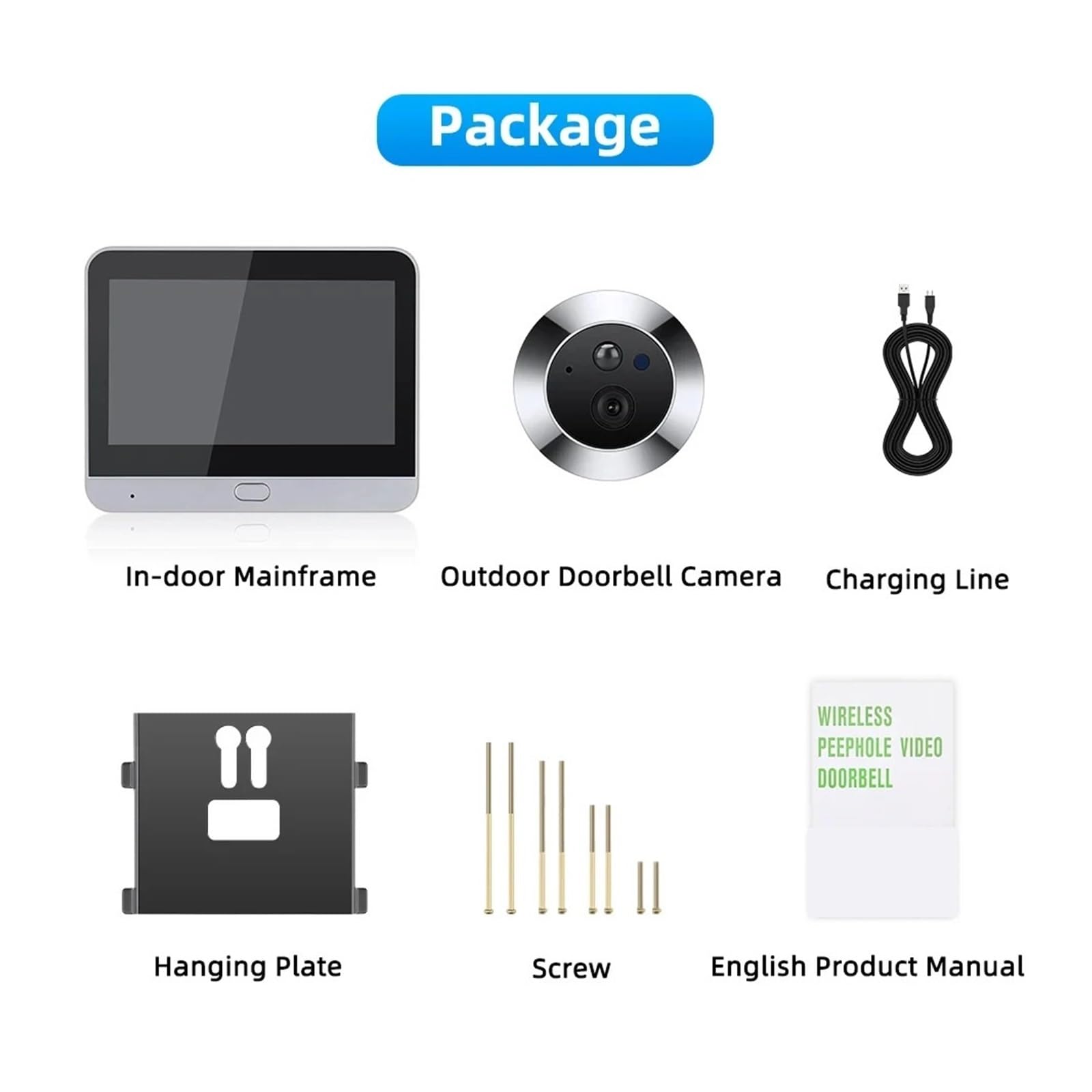 Caméra De Sécurité Vidéo for Porte Judas WiFi HD