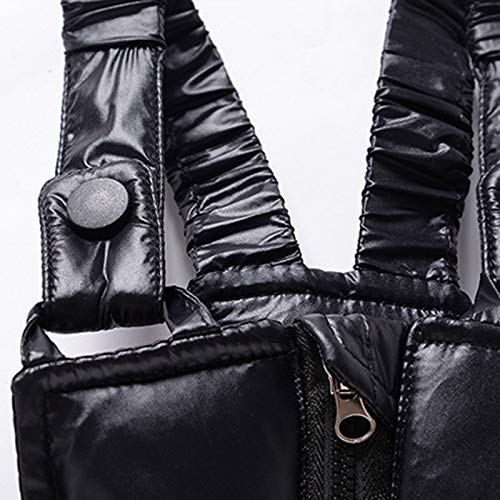 Toddler Boys Girls Puffer Hooded Snowsuit Baby Down Snow Suits Ski Bib Pants Outfit Winter Coat Warm Clothes3