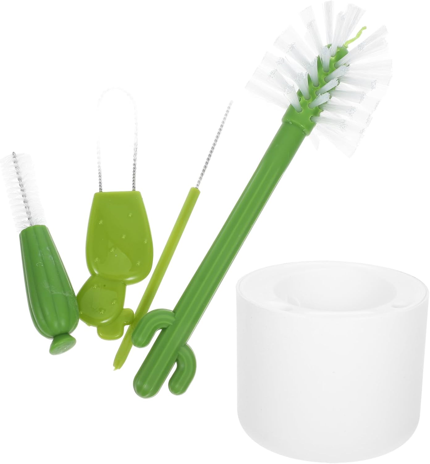 2sets Multi-Function Bottle Cleaning Brush for Efficient Cup Lid and Appliance Cleaning Compact Materials