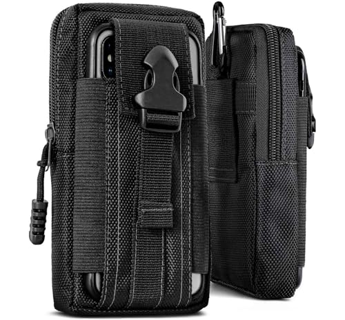 Étui tactique EDC pour Huawei nova 12 SE pochette de ceinture noire pour randonnée et extérieur