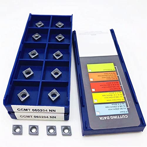 Fresado Torno CNC DOLUNTO CCMT060204 NN LT10 20 piezas miniatura 6