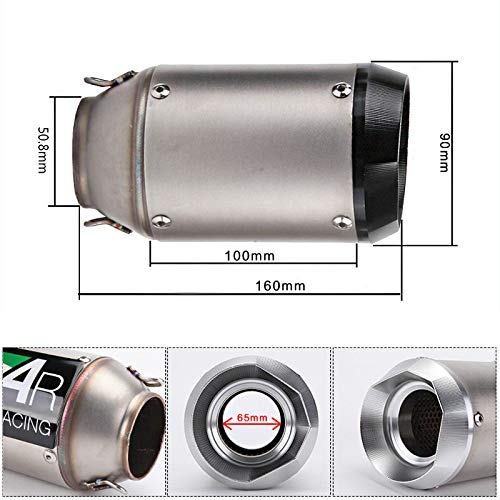 LCI スリップオンステンレスマフラー汎用 50.8 Amazon | 汎用50.8mm 異形デザイン スリップオンマフラー ステンレス