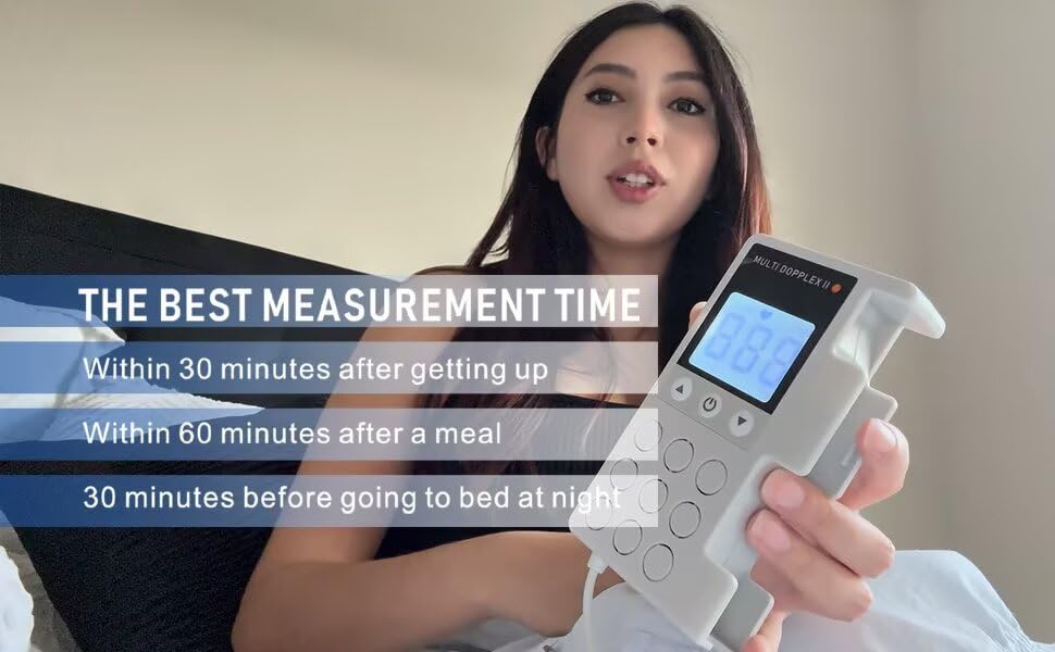 doppler fetal monitor heartbeat pregnancy accessories portable fetal doppler monitor heartbeat easy to use at home-m5