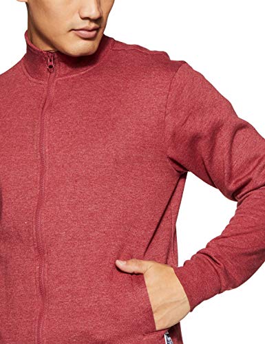 Image of Amazon Brand - Symbol Women's Men's Cotton Blend High Neck Fleece Sweatshirt (Available in Plus Sizes)