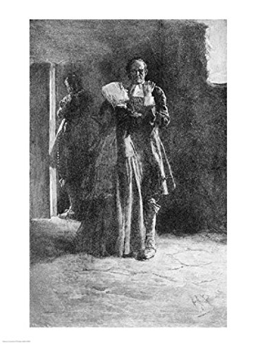 Giles Corey in Prison Poster Print by Howard Pyle