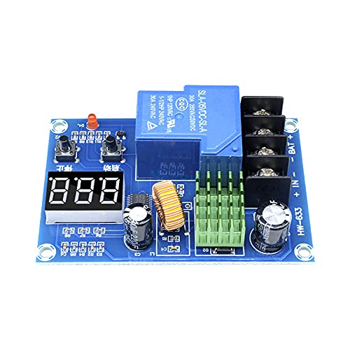 Close-up of the XH-M604 module's digital display and control buttons.