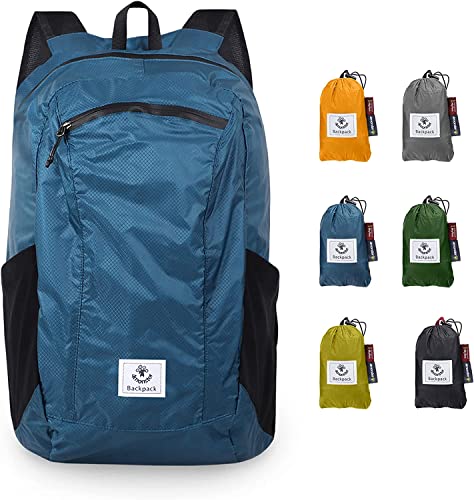 4Monster Faltbarer Rucksack Ultra Leicht, Unisex Tagesrucksack Outdoor, Wasserdichter Wanderrucksack...
