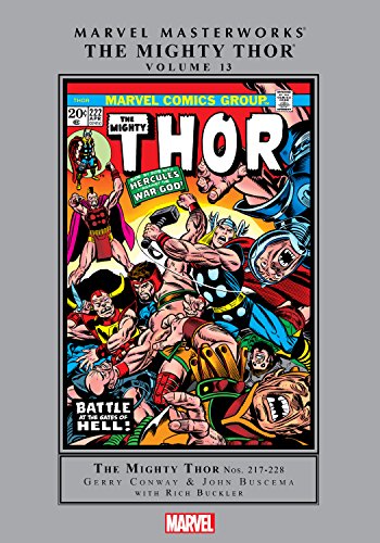 Cover of Thor Masterworks Vol. 13: The Mighty Thor Volume 13 (Thor (1966-1996))