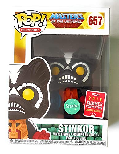 Sale Funko Pop! Masters Of The Universe: Stinkor Scented #657 (2018 Summer Convention Exclusive)