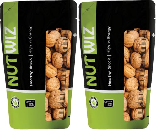 Image of Nutwiz Premium Nuts (Shelled Walnut /Sabut Akhrot, 200g) (Pack of 2)