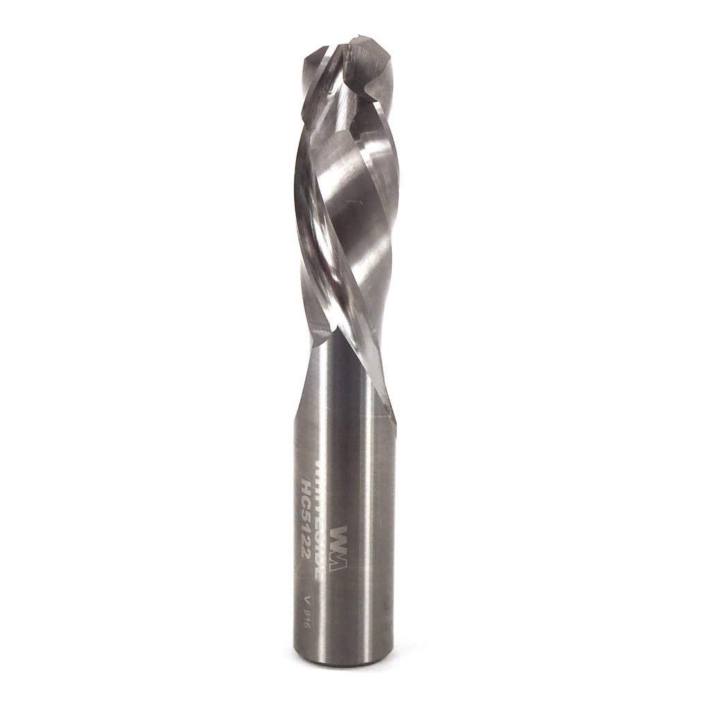 Whiteside HC5122 Hercules Spiral Up/Down Cut 2+2 Compression Router Bit: 1/2 Inch Cutting Diameter, 1/2 Inch Shank, 1-1/4 Inch Cutting Length
