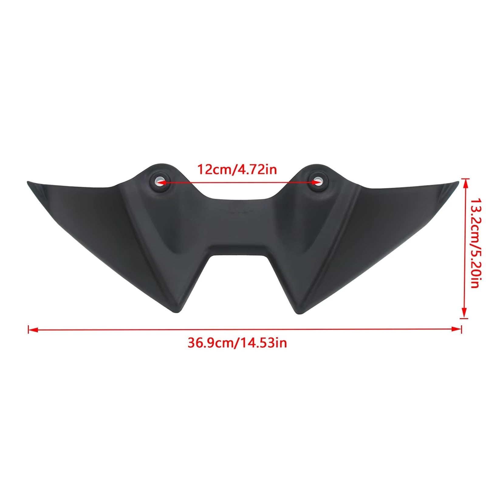 Alette Moto Per Kawasaki Per Z500 SE 2024 2025 Spoiler anteriore per motocicletta Naked Winglet frontale Kit ala aerodinamica Ala Aerodinamica