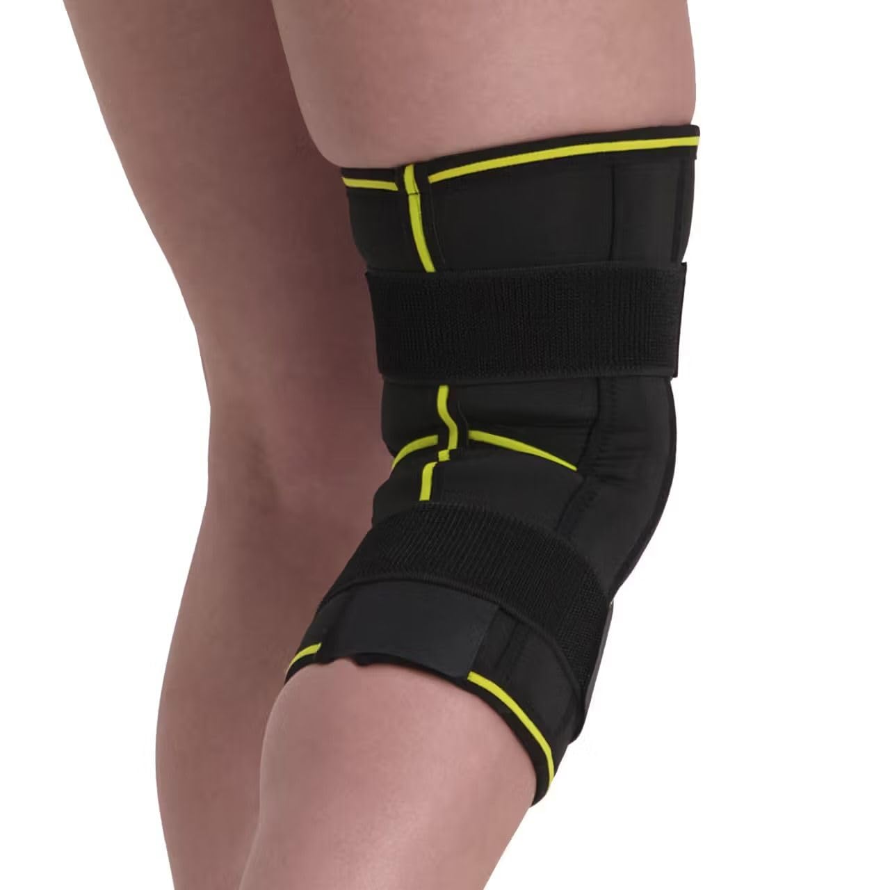 NOVAMED Knieorthese mit Gelenkschienen – Verstellbare Kniebandage bei Knieinstabilität, Bandproblemen und Arthrose – stabilisierende Kniestütze für Sport, Alltag und nach Operationen