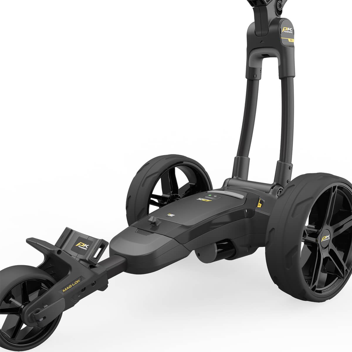 PowaKaddy FX1 PowaFrame - Carrito de golf con batería de litio de 18 agujeros