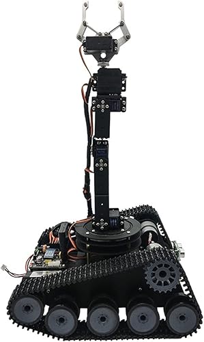 Miniatura 4 de LXSWY Brazo robot PS2 ControladorApp Control Open Source Robot Tank Car 6DOF Brazo mecánico Rastreamiento de agarre Color  Tablero 1