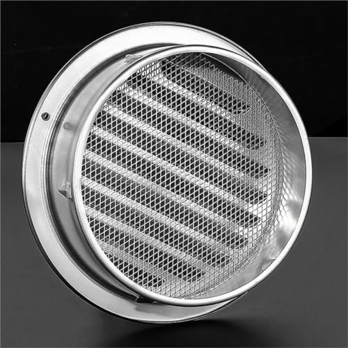Grille de ventilation extérieure en inox pour façade de maison