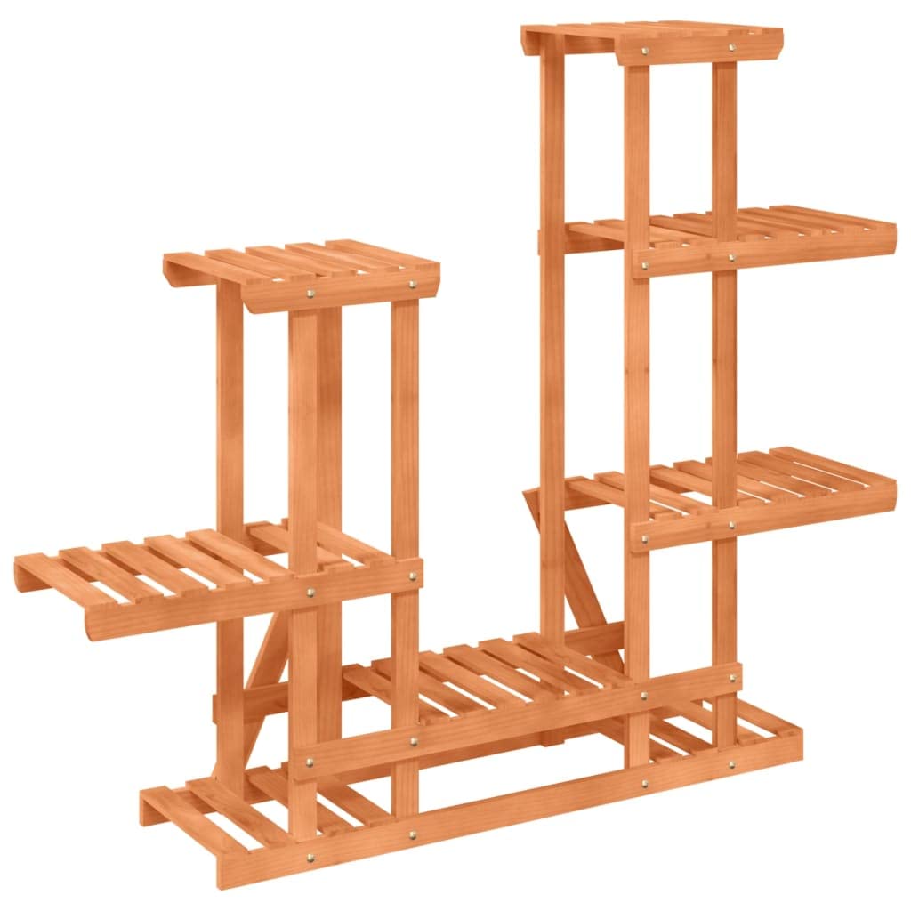 Supporto per fiori in legno di abete, 95 x 25 x 96 cm