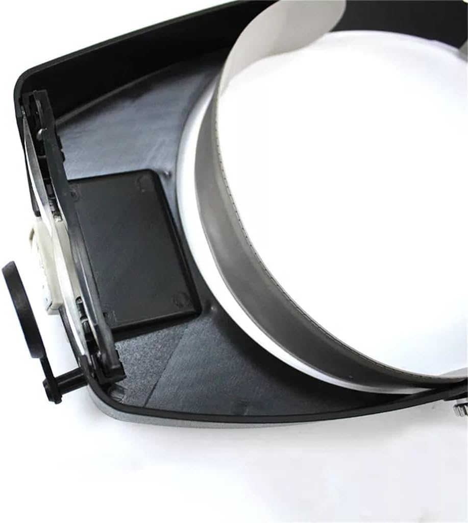 Headband Magnifying Glass Lens Jewelry Watch Repair Clock with Light