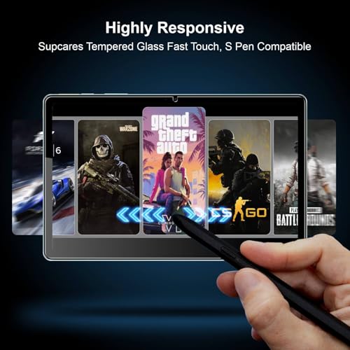 Image of SupCares Tempered Glass for Realme Pad 2 (11.5 Inch) With Installation Kit | Military-Grade Gorilla Screen Protector | Edge to Edge Coverage | Transparent
