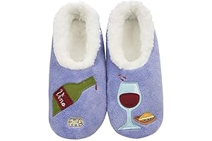 Best Unique Girlfriend Gifts: Pairable Wine O'Clock Slipper Socks for Cozy Nights