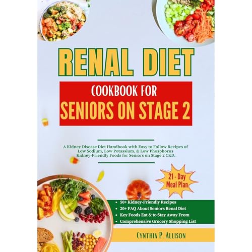 Renal Diet Cookbook for Seniors on Stage 2 (Authored by Cynthia P. Allison) episode artwork