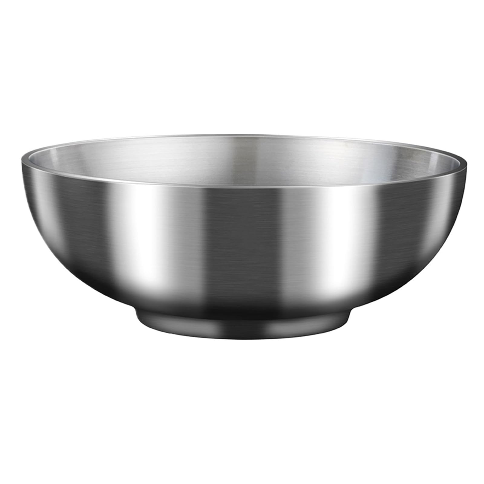 Cuenco de acero inoxidable Cuenco grande de acero inoxidable 1000 ml, plato fruta, cuenco aislante térmico for sopa, accesorio cocina bien pulido