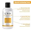 Glycolic-Acid-Toner-10-by-LAVO-Facial-Astringent-for-Oily-Problem-Acne-Prone-Skin-Face-Wrinkles-and-Fine-Lines-Contains-Lactic-Acid-Vitamin-C-Use-with-Pads-for-Men-and-Women Glycolic Acid Toner 10% by LAVO - Facial Astringent for Oily, Problem, & Acne Prone Skin - Face Wrinkles and Fine Lines - Contains Lactic Acid & Vitamin C - Use with Pads - for Men and Women