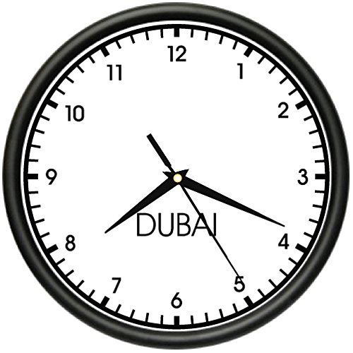 Buy SignMission Beagle Dubai Wall World time Zone Clock Office Business