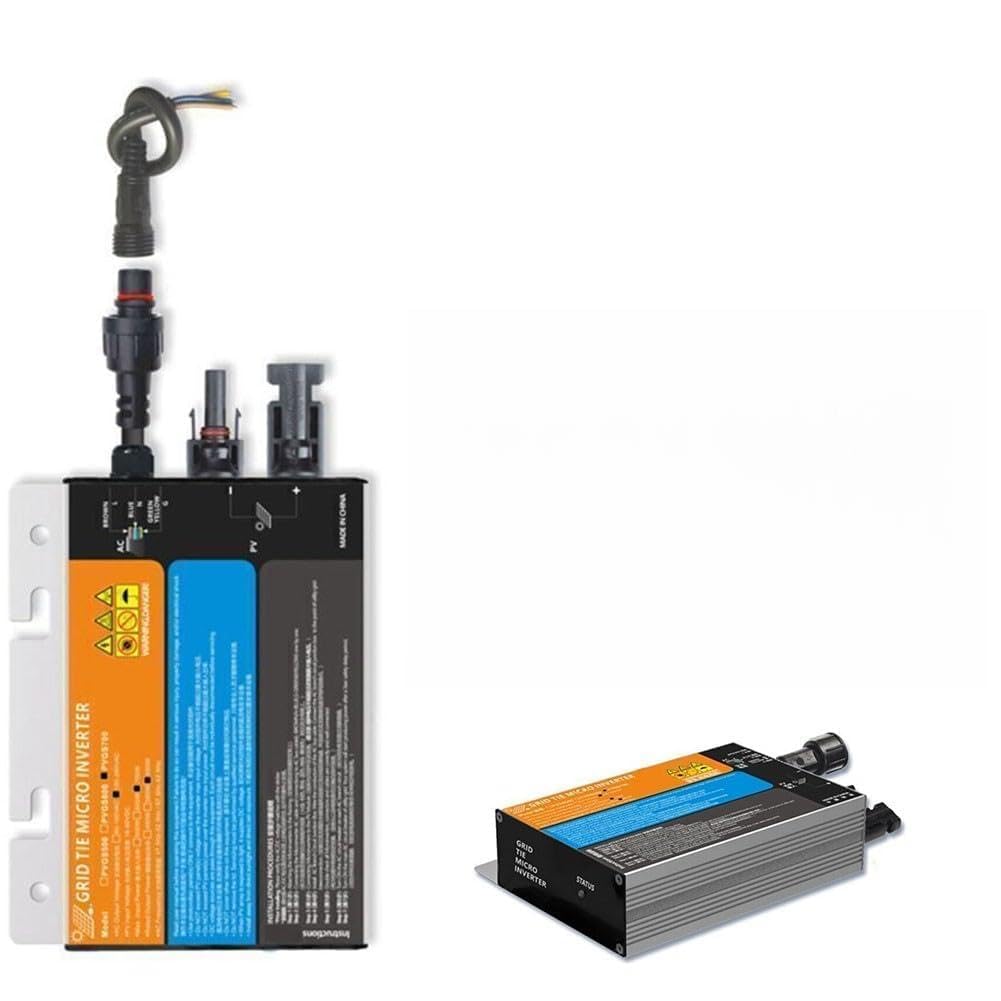 Convertisseur de panneau solaire pour balcon et jardin DC 10.8-60V onde pure MPPT