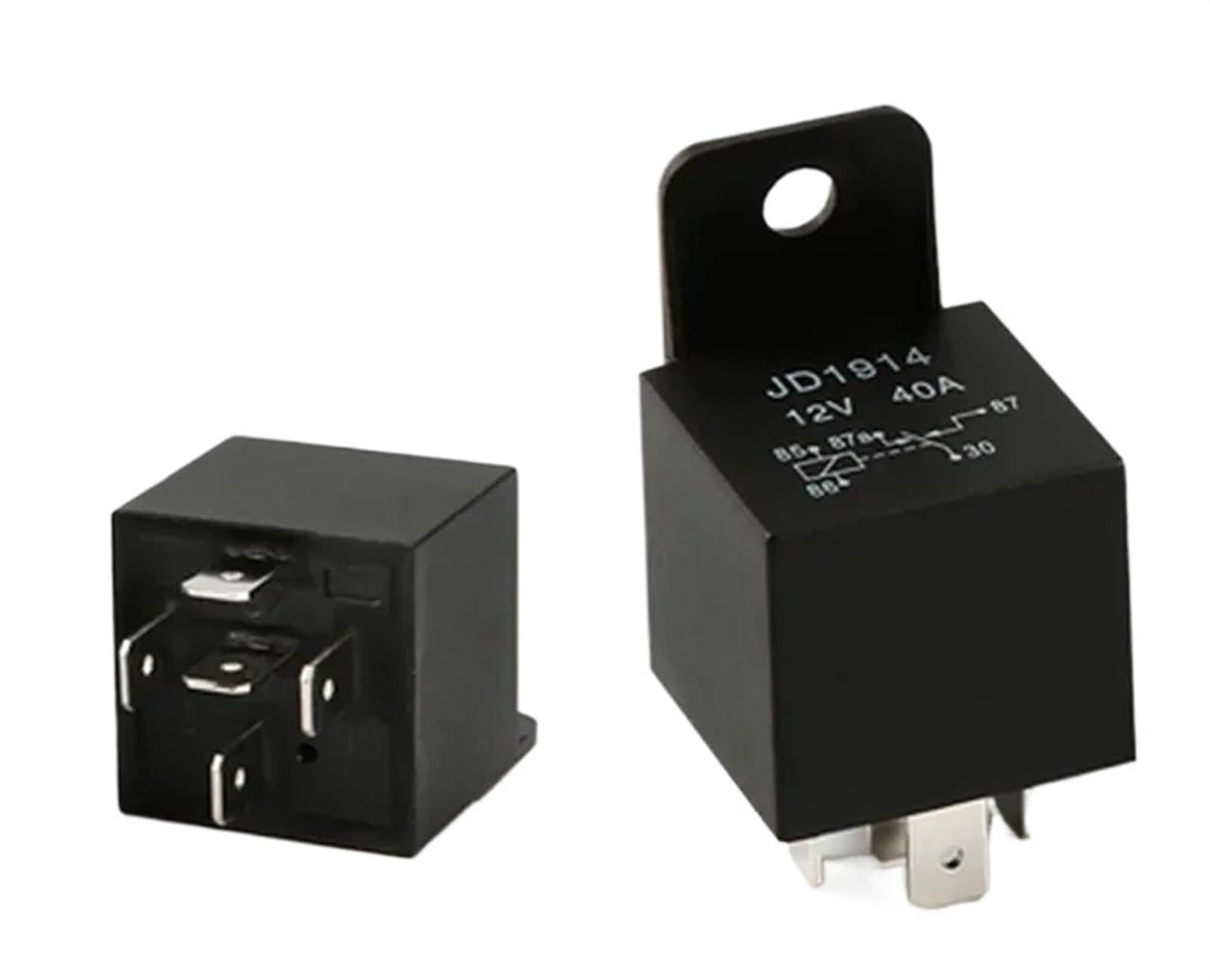 Relé automotriz normalmente abierto 12V 40A 4pin impermeable para circuito eléctrico