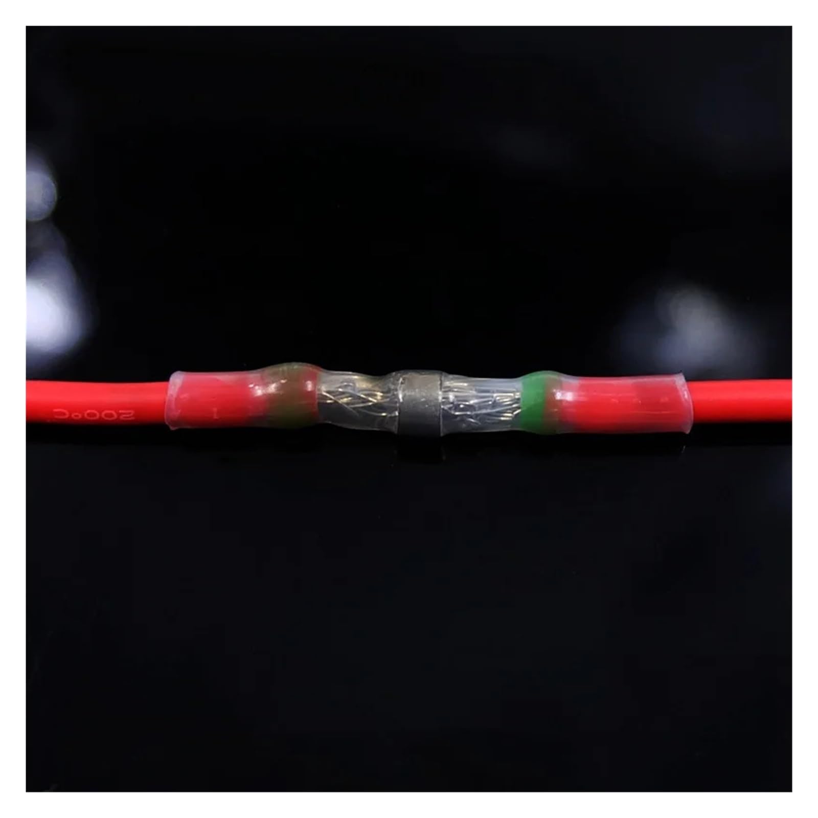 50/800 pz Saldatura Sigillo Stick Filo Connettori Termorestringenti Terminali A Crimpare Kit Impermeabile Cavo Elettrico Connettore di Giunzione (Color : 500pcs with Box)