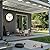 Yoiolclc Outdoor Clock Wall Clock Waterproof with Thermometer Retro Clock for Garden Patio Pool Home (12 Inch Bronze)