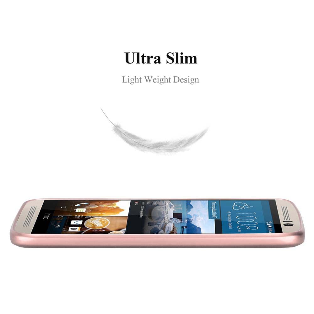 Cadorabo Case for HTC ONE M9 Cover in FULLY TRANSPARENT TPU Silicone