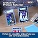 BCW Resealable Graded Card Sleeves | 100 Pack | Universal Fit for PSA, Beckett, SGC & More | Acid-Free Archival Polypropylene | 3¾ x 5½ with 1” Flap