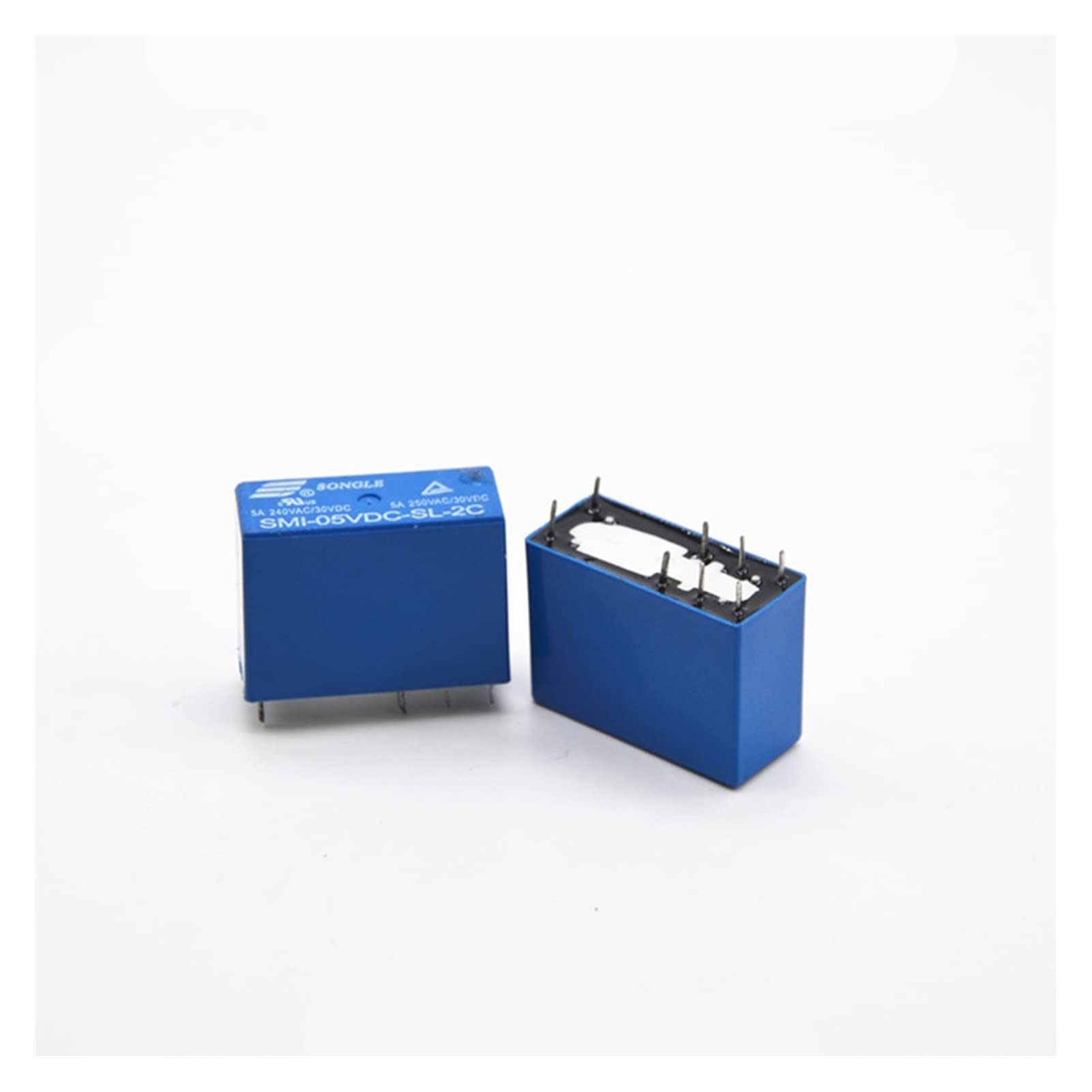GJZIFGFWQ 2PCS/lot Power relays SMI-05VDC-SL-2C SMI-12VDC-SL-2C SMI-24VDC-SL-2C 5V 12V 24V 5A 250VAC/30VDC 8pin(5V-8PIN)