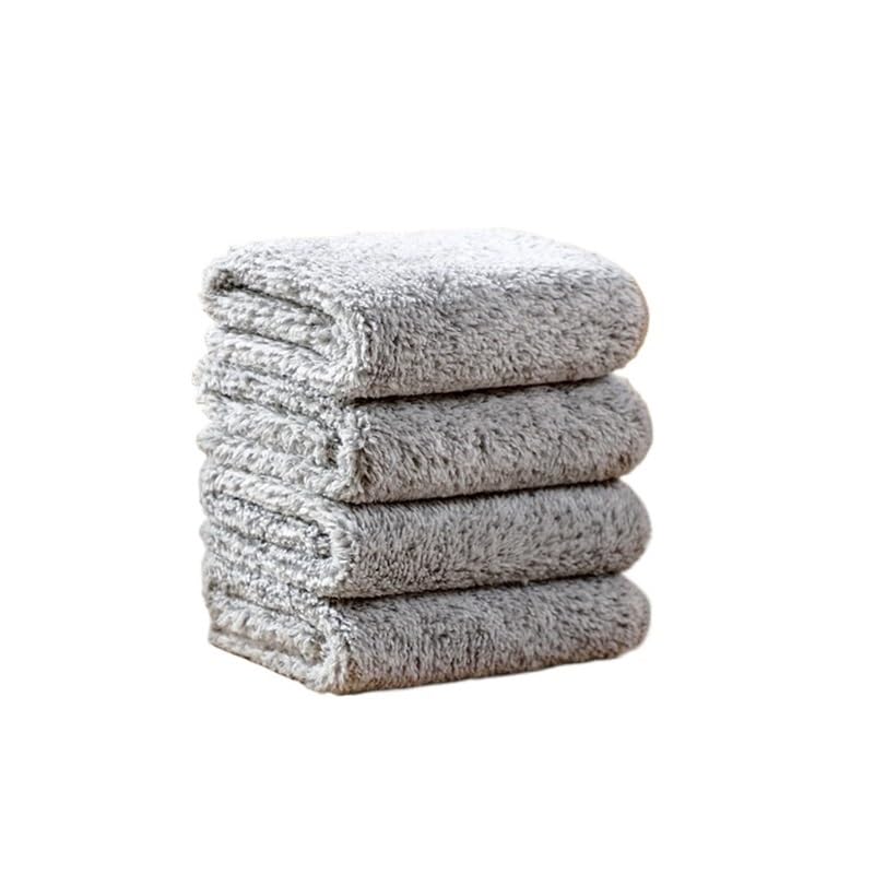 Paño de limpieza Paño de cocina Microfibra absorbente Secado rápido Durable Reutilizable for platos Encimeras Cuidado fácil Lavable a máquina Antiarañazos Seguro Suave con las superficies(20*20 3pcs)