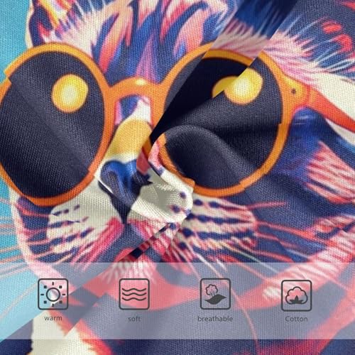 Colorful Cool Cat Little Girl Panties Girls Underwear Toddlers Cotton Fancy Kids Briefs Undies 2t3