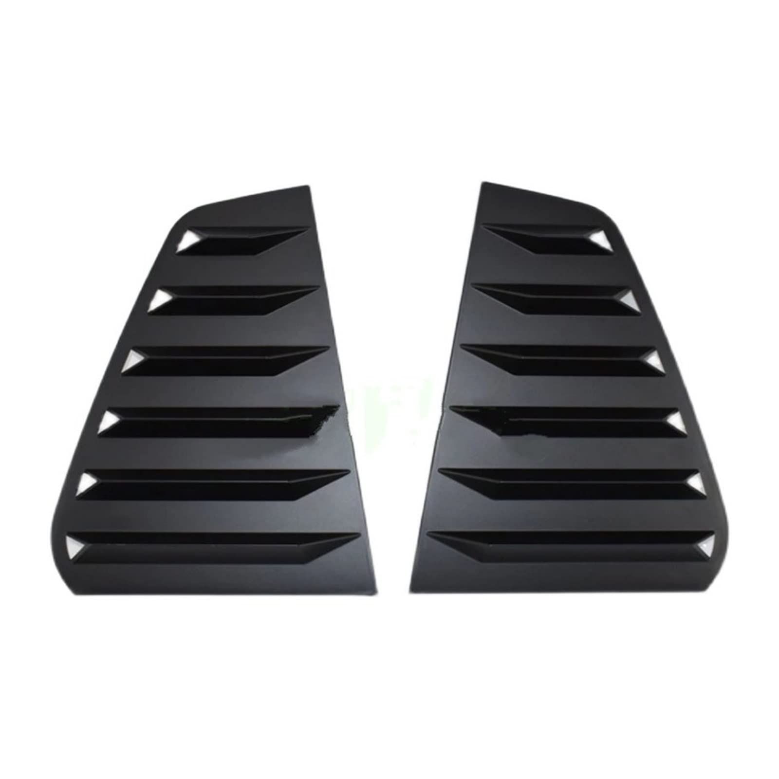 Per VW Golf 7 MK7 MK7.5 2013 ~ 2019 Auto Triangolo Anteriore Finestra Feroia Otturatore Laterale Cieco Shades Copertura Trim Adesivo Sfiato Carbonio Auto  34